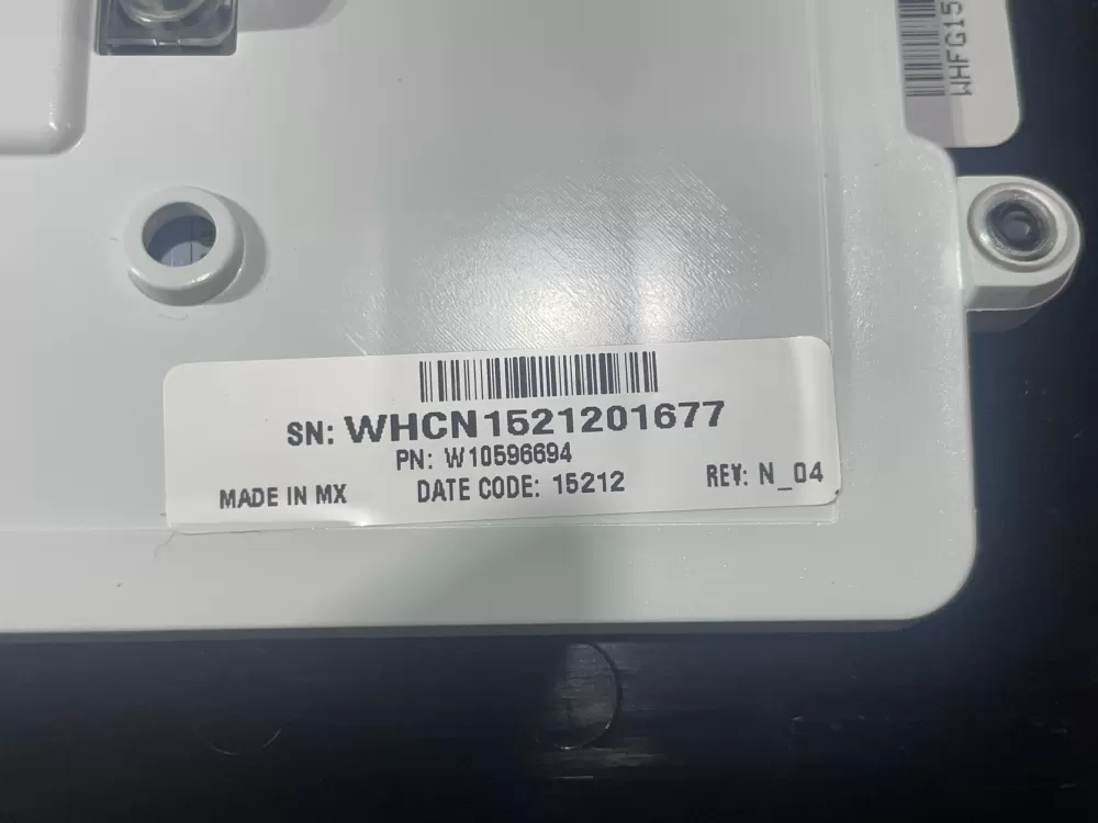 Whirlpool W10596694 W10870765 W11175821 Washer Control Panel AZ145585 | Wmv607
