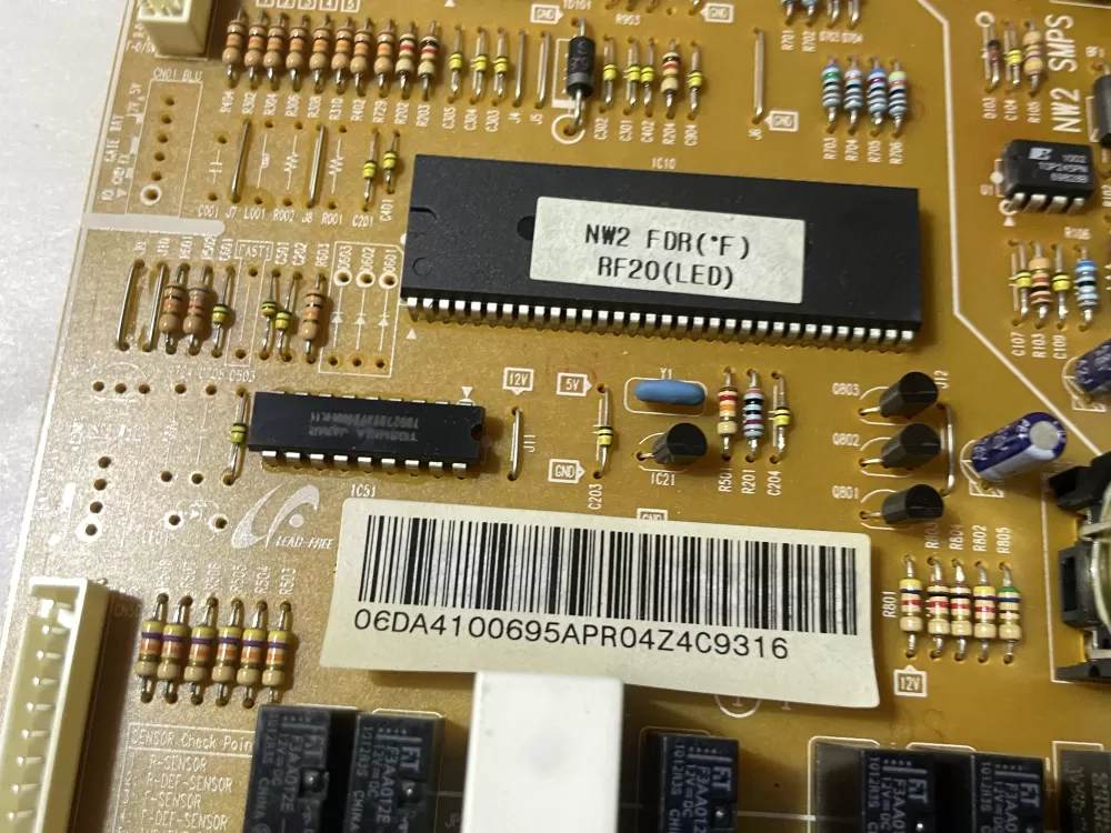 Samsung DA41-00695A Refrigerator Control Board AZ107020 | Wm1359