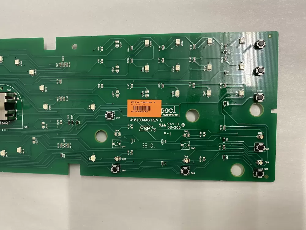 Whirlpool Maytag W10260186 W10258434 Washer Control Board AZ212064 | BK1793