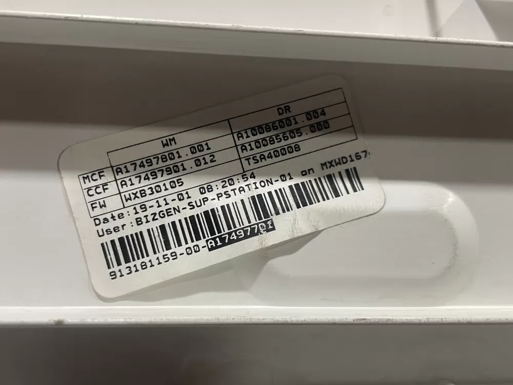 Electrolux Frigidaire Main Control Board 5304521907  AZ113277 | Wmv669