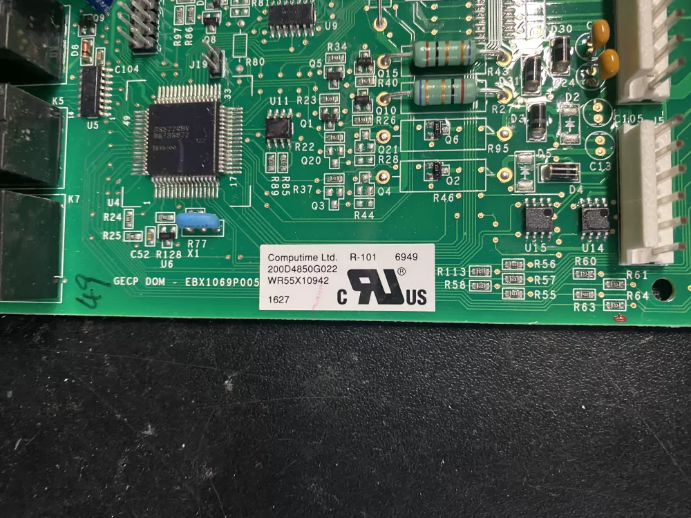 GE 200D4850G022 WR55X10942 Refrigerator Control Board AZ3567 | BK1066