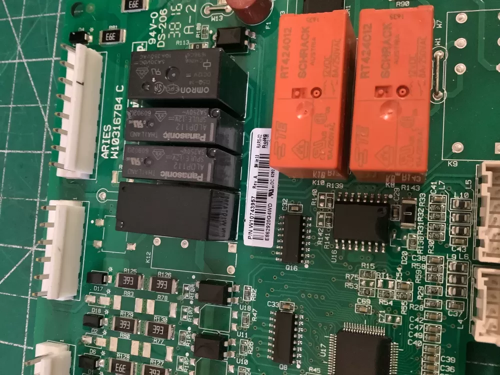 Whirlpool W10743957 Refrigerator Control Board AZ185465 | NR1835