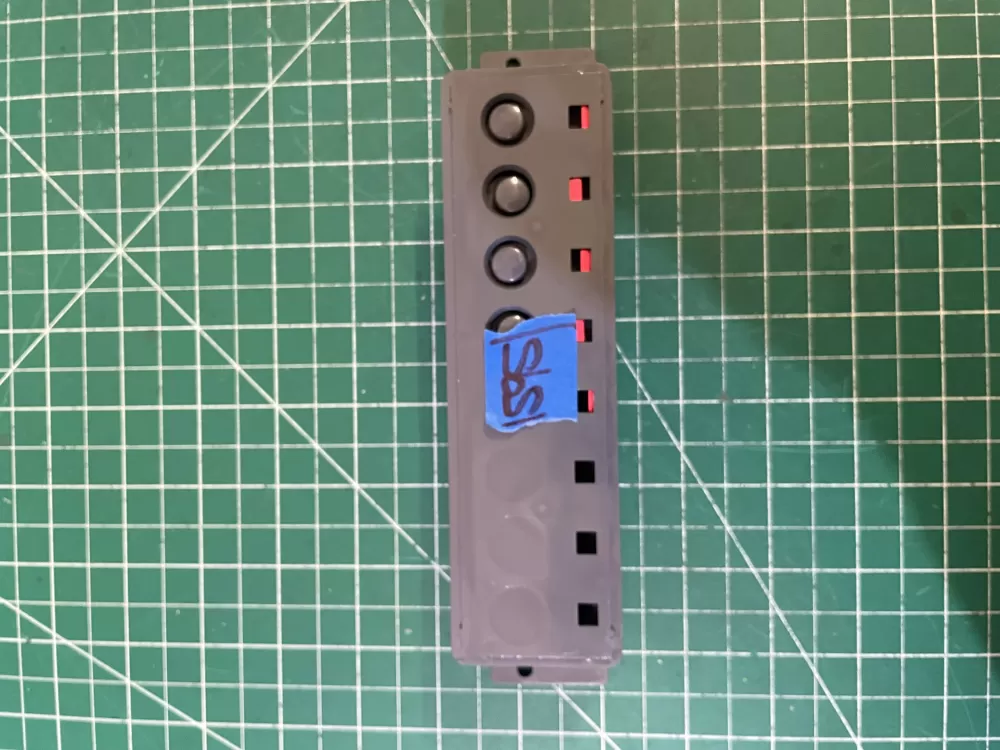 GE Hotpoint 165D5576P033 Dishwasher Button Control Panel AZ193241 | KM1595