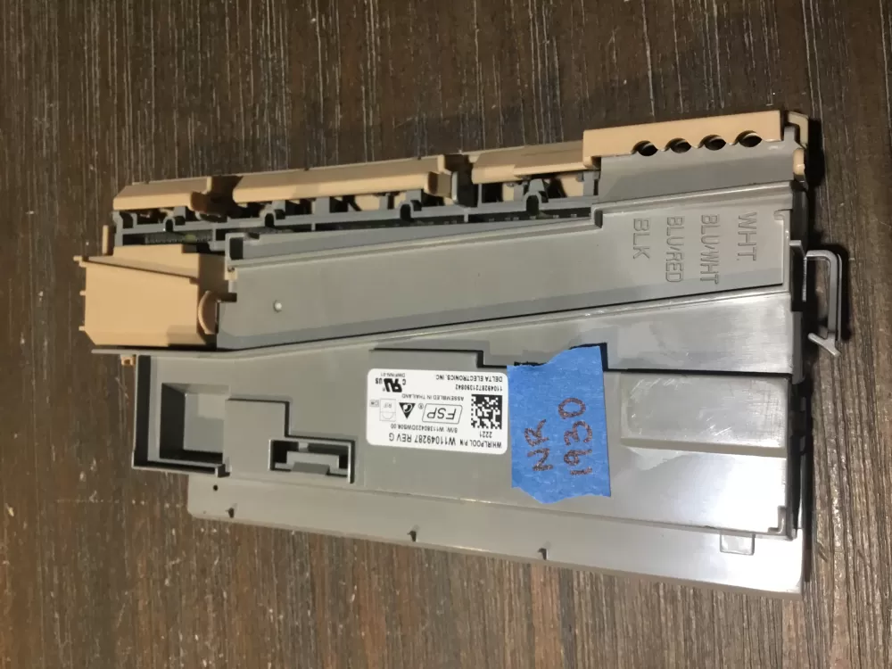 KitchenAid Whirlpool Maytag W11049287 Dishwasher Control Board AZ54269 | NR1930
