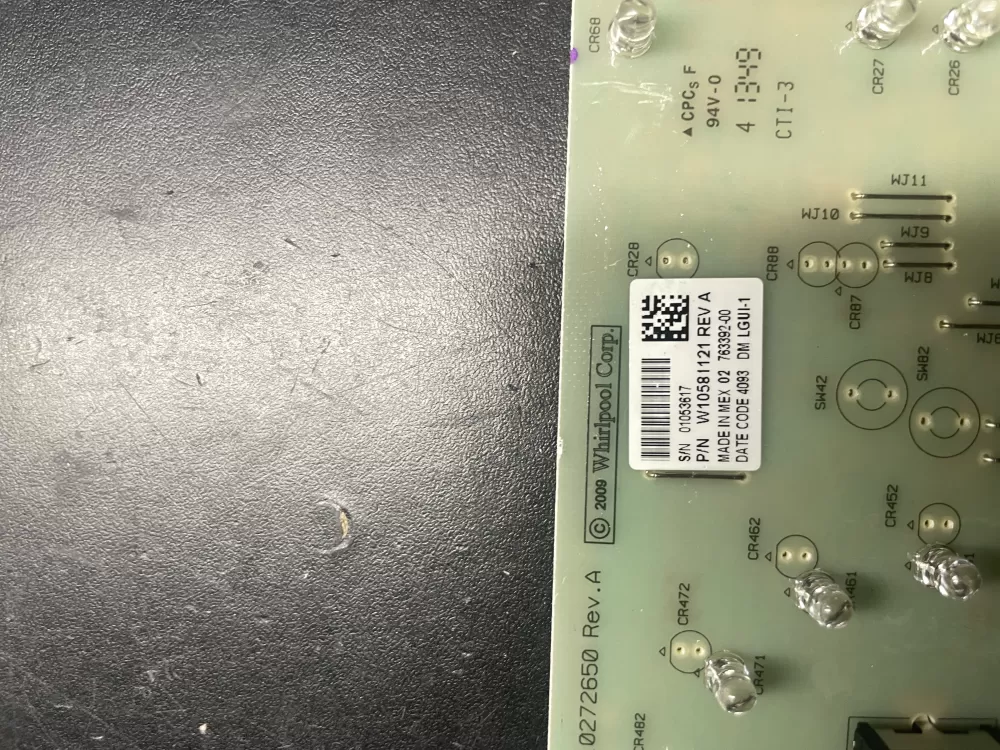 Kenmore Whirlpool W10581121 Washer Control Board AZ36462 | Wm384