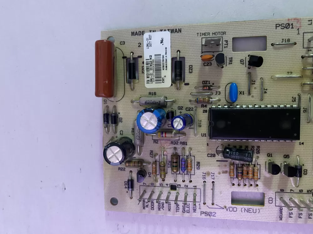 Whirlpool Kenmore W10116565 8546229 Dryer Control Board AZ197296 | BK2732