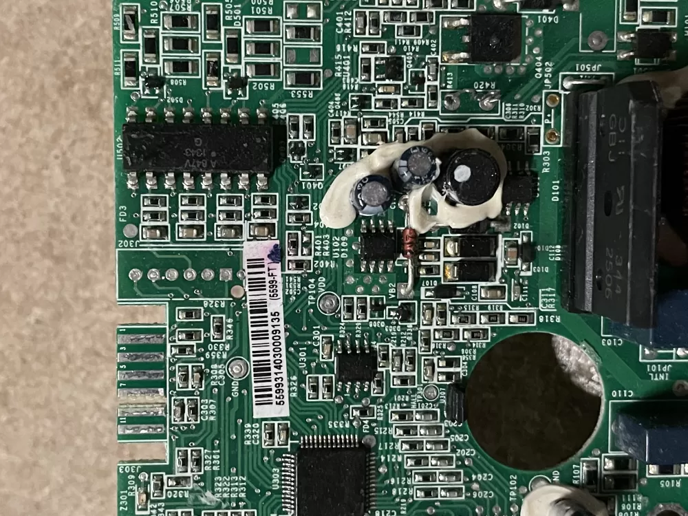 GE EMX1386P001 Washer Drive Motor Control Board AZ26653 | KM149