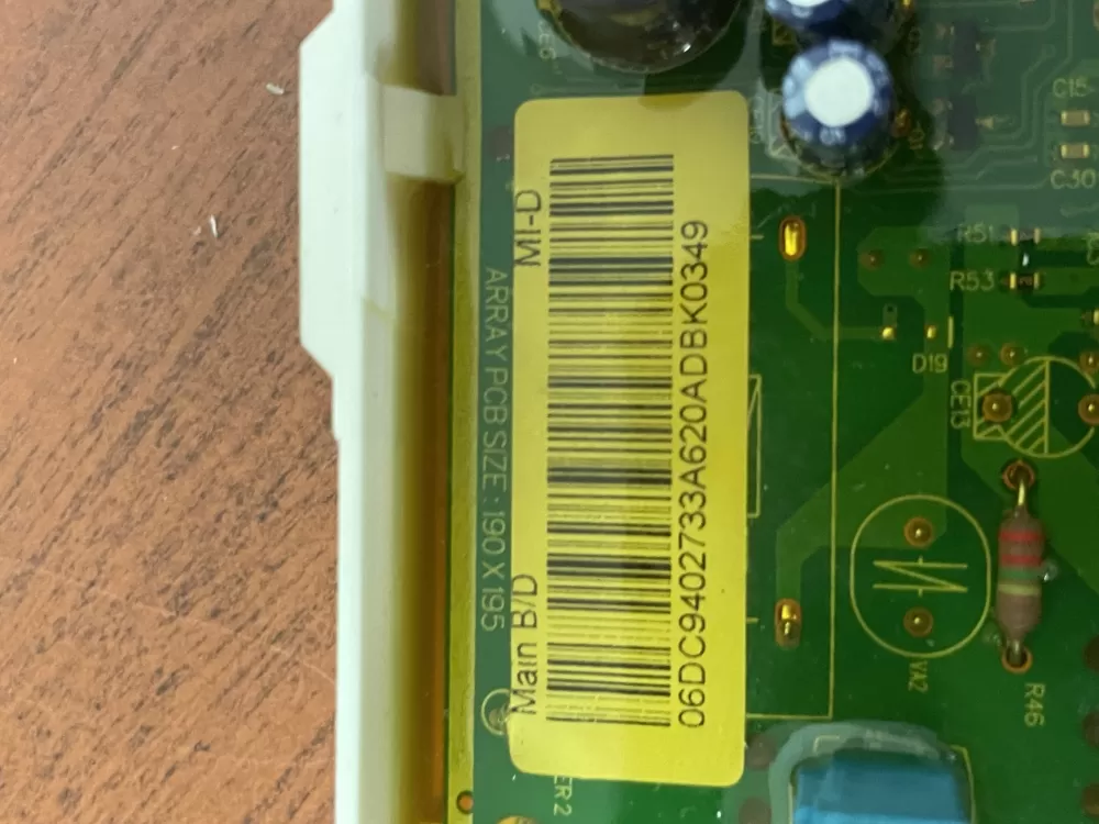 Samsung DC94 02733A Dryer Control Board AZ52296 | Wm1894