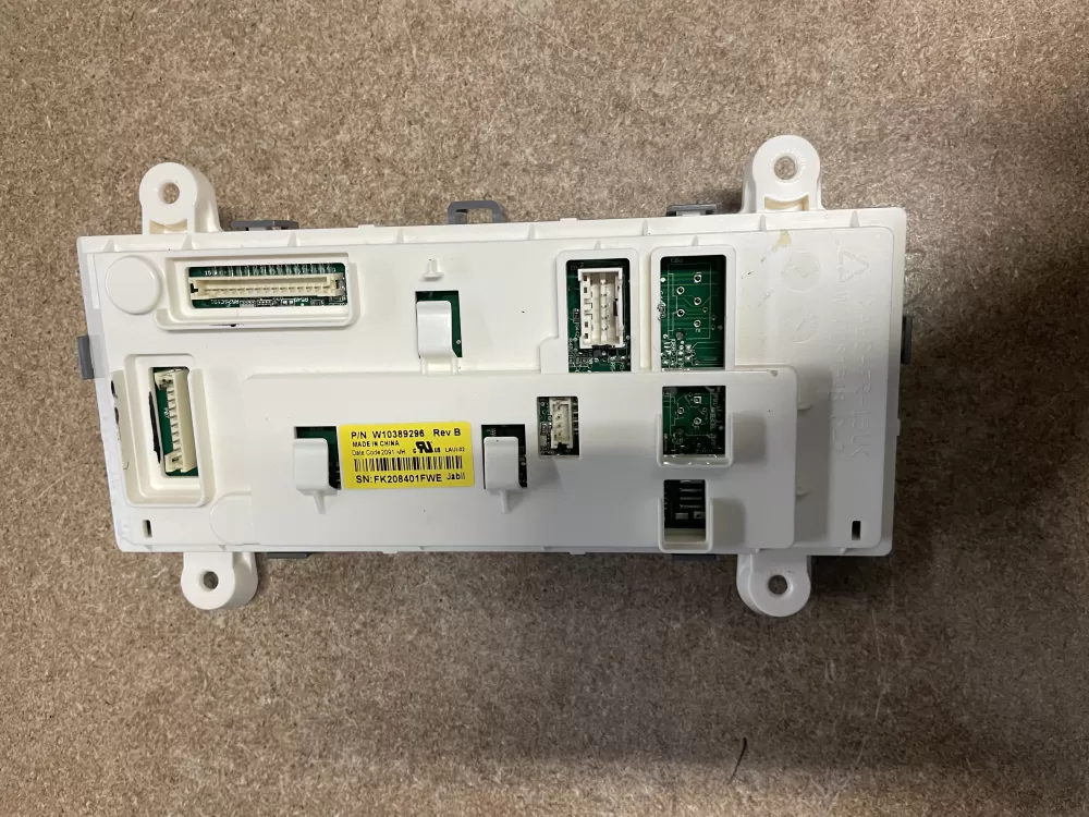 Maytag W10554865 W10389296 Dryer Control Board User Interface AZ9276 | KM1141