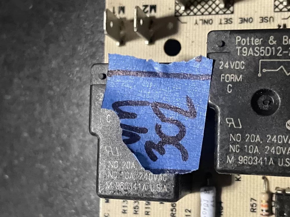 Rheem 62 24044 01 Furnace Control Board Ruud Fan Circuit AZ28697 | Wm302