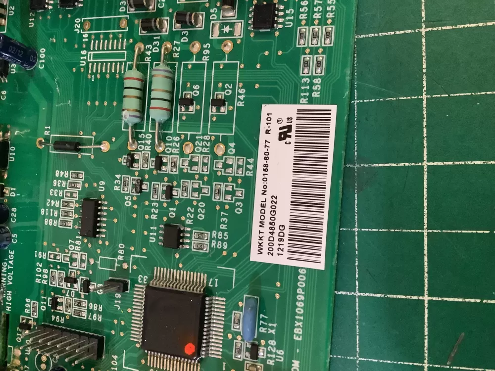 GE 200D6221G028 EBX1110P002 Refrigerator Control Board AZ193877 | NR598