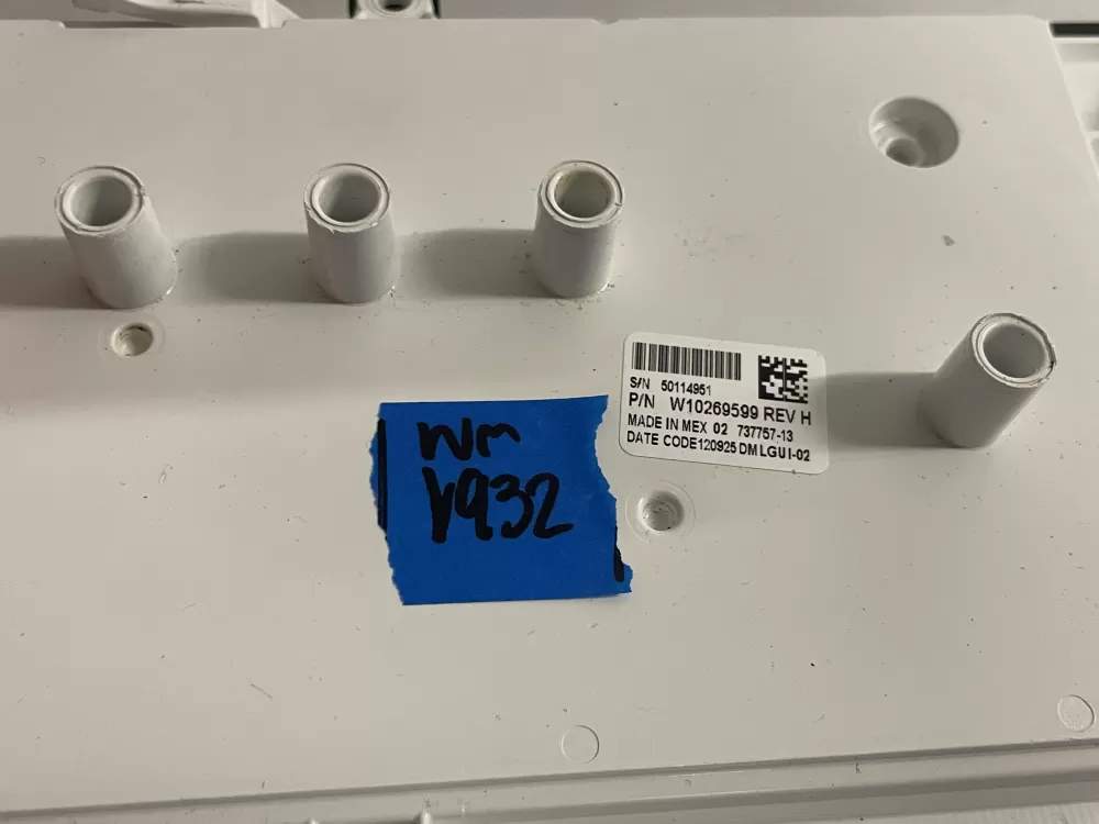 Whirlpool W10252255 WPW10269599 Washer Control Board AZ210794 | Wmv932