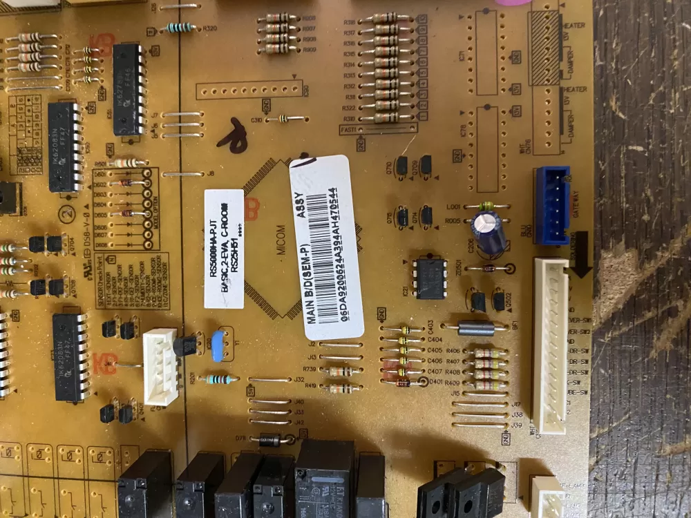 Samsung DA92 00624A DA9200624A Refrigerator Control Board AZ62724 | BK1881