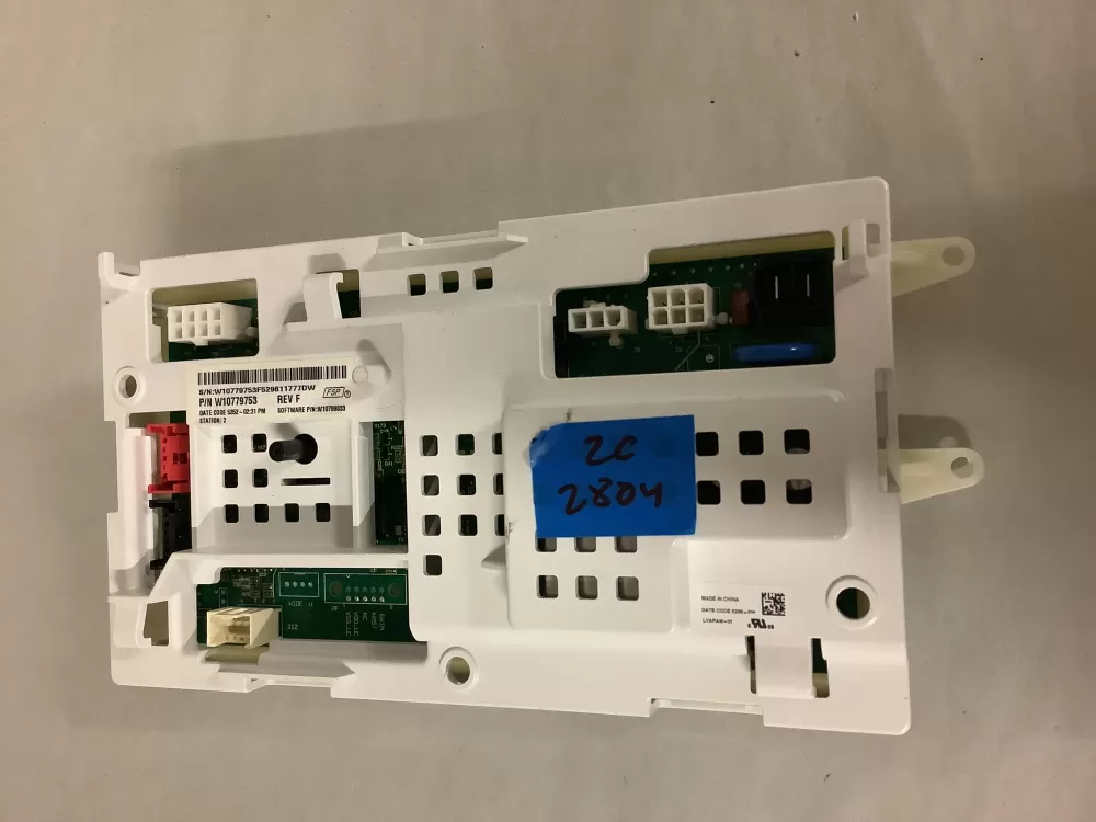 Whirlpool W10779753 control board AZ207483 | ZC2804