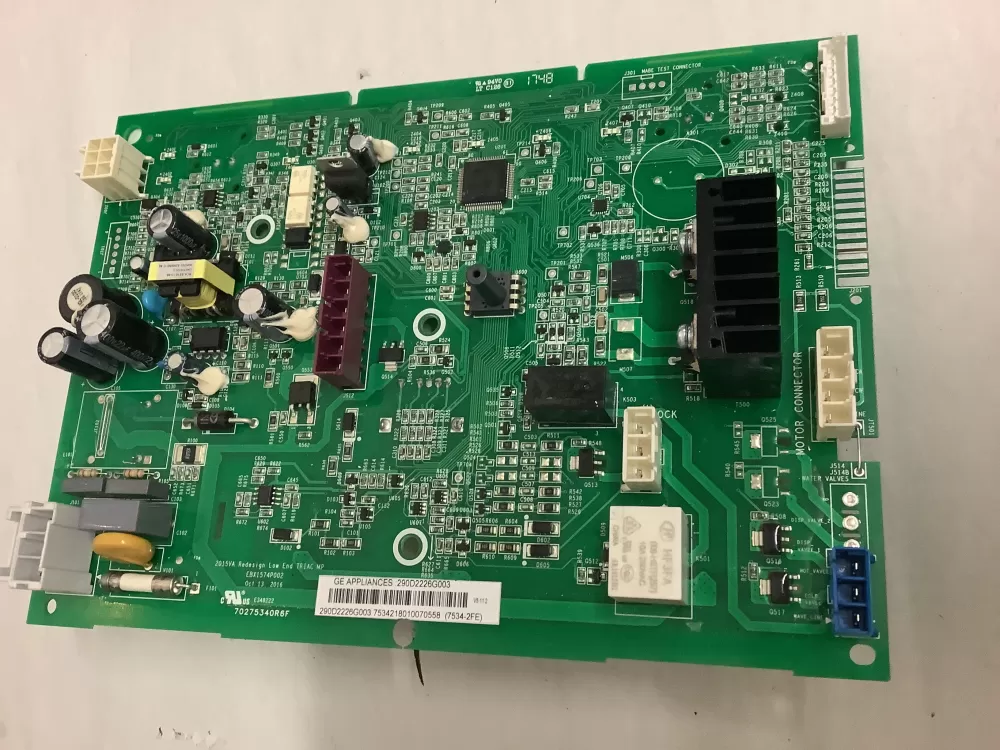 GE WH22X32357 WH22X29556 290D2226G003 WH18X28174 Washer Control Board