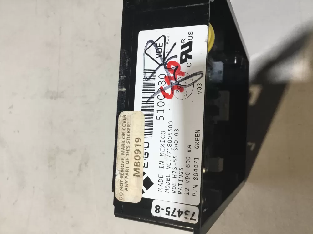 Speed Queen 806267P 804471P AP6333325 Washer UI Control Board AZ48700 | NR1792