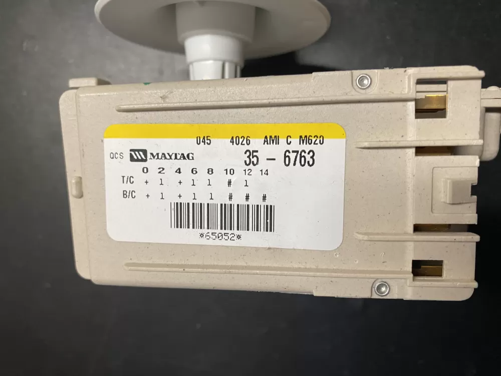 Maytag 35 6763 Washer Timer AZ12670 | BK850