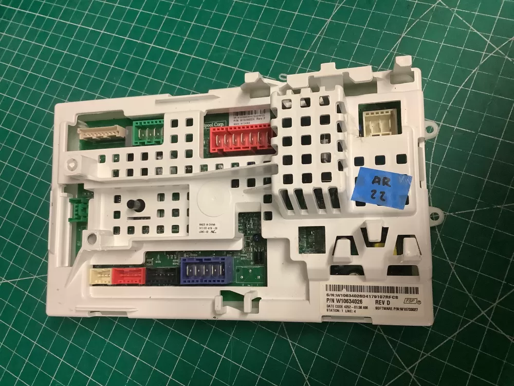 Whirlpool AP5951723 W10634026 PS10056798 Washer Control Board AZ205172 | AR22