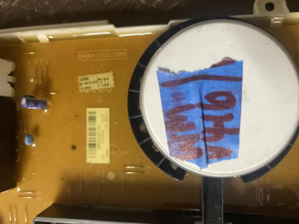 LG EBR62267117 EBR62267122 PS7792454 Washer Control Board AZ41959 | Wmv416