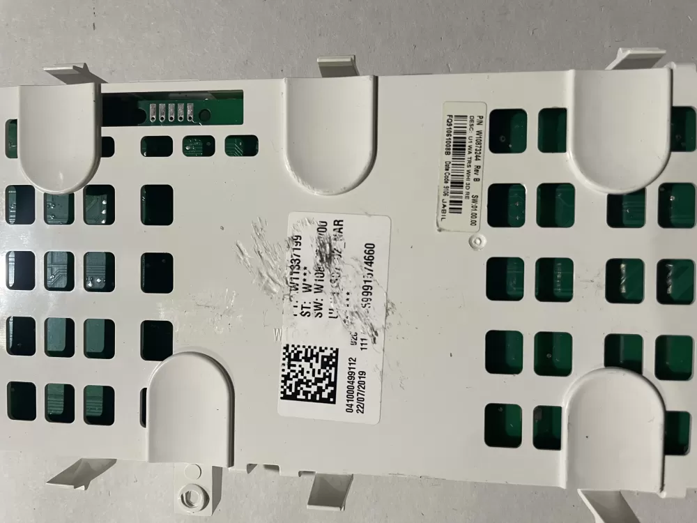 Whirlpool W10873244 Washer Control Panel AZ195202 | KM61