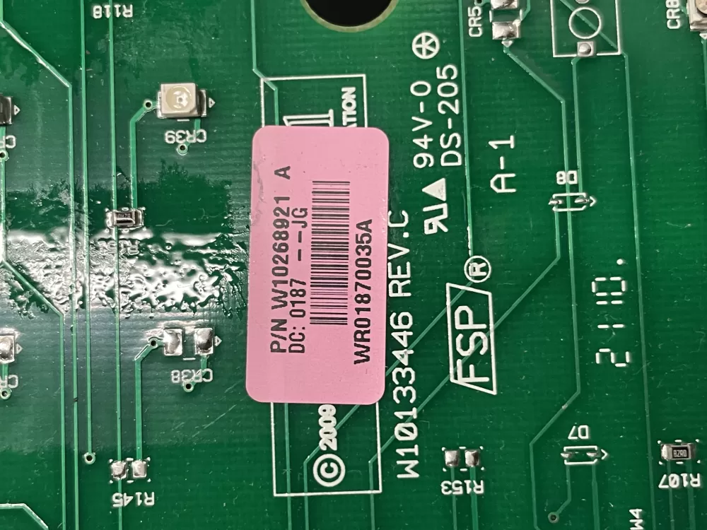 Whirlpool Maytag W10268921 Washer Control Board AZ21570 | WM1149