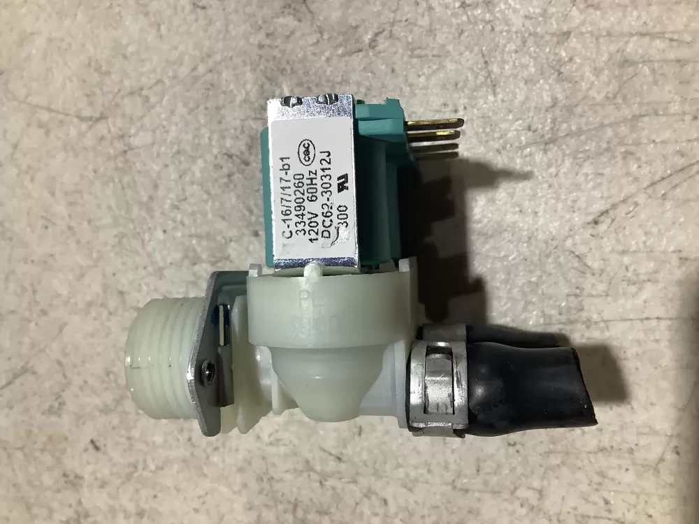 Samsung DC62 30312J Washer Water Inlet Valve AZ107753 | SL112