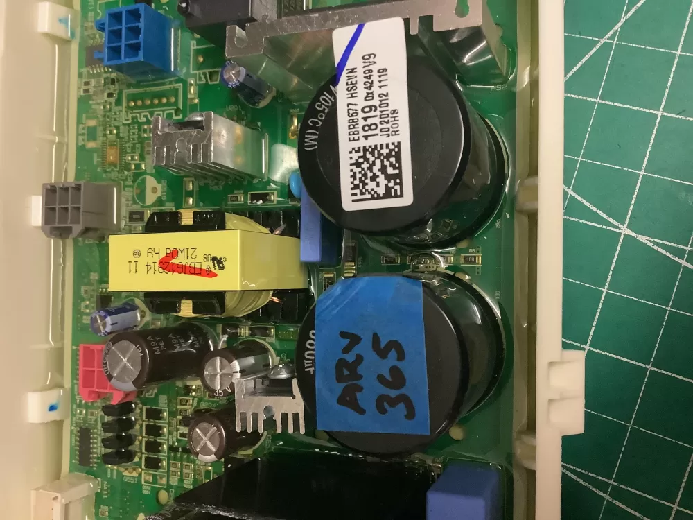 LG Main Power Control Board Assembly EBR86771819 / AP6993031 AZ206576 | ARV365
