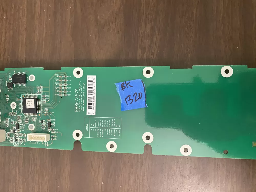 LG EBR67357913 MBN38026801 Refrigerator Control Board AZ81211 | BK1320
