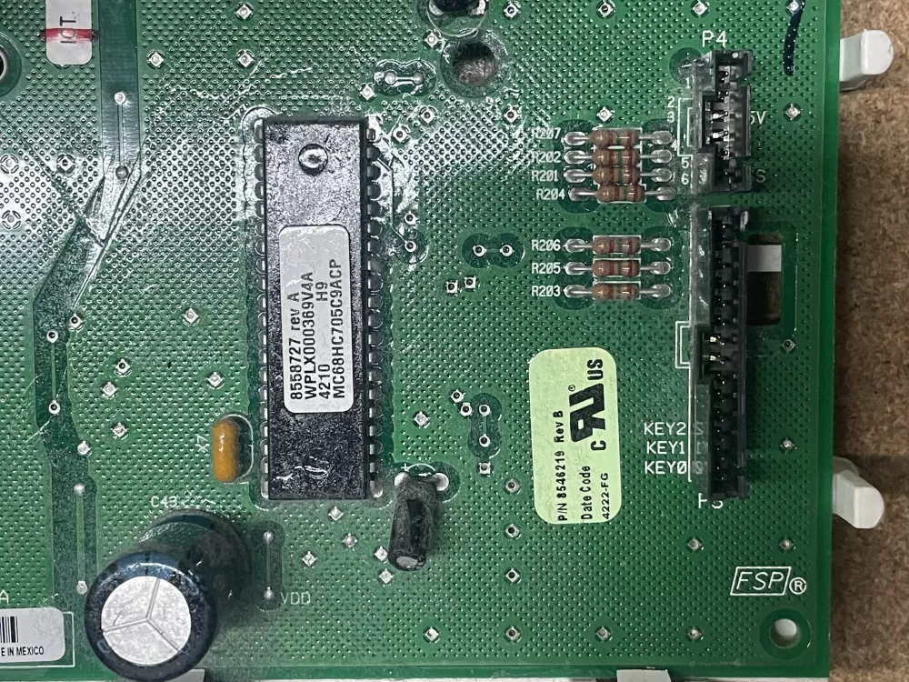 Whirlpool WP8546219 Dryer Control Board AZ17789 | KMV101