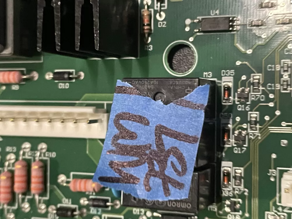 Whirlpool Maytag W10312695B Refrigerator Control Board AZ25750 | WM738