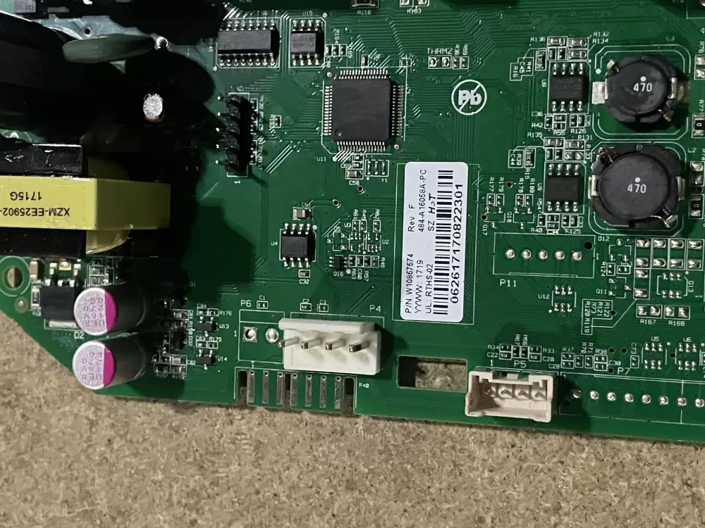 Amana W11043763 PS12070401 Refrigerator Control Board AZ27972 | KM194