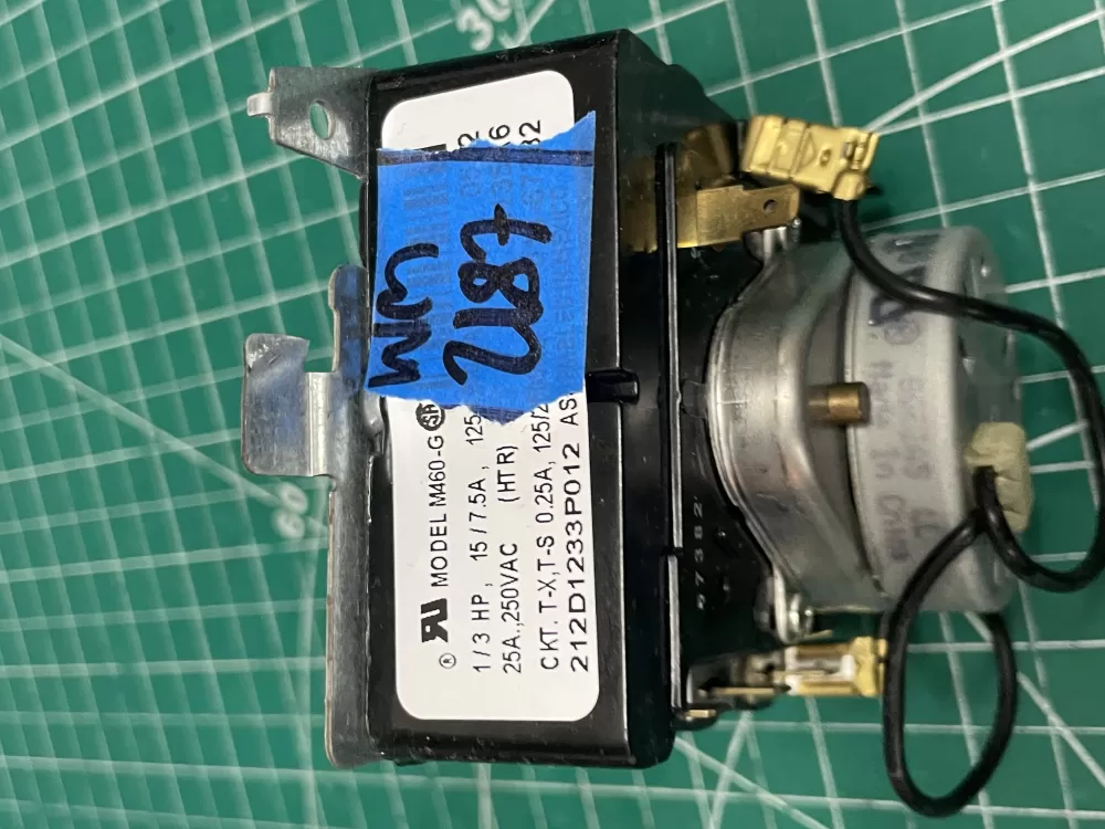 GE 212D1233P012 WE4M364 Dryer Timer AZ203828 | Wm2187