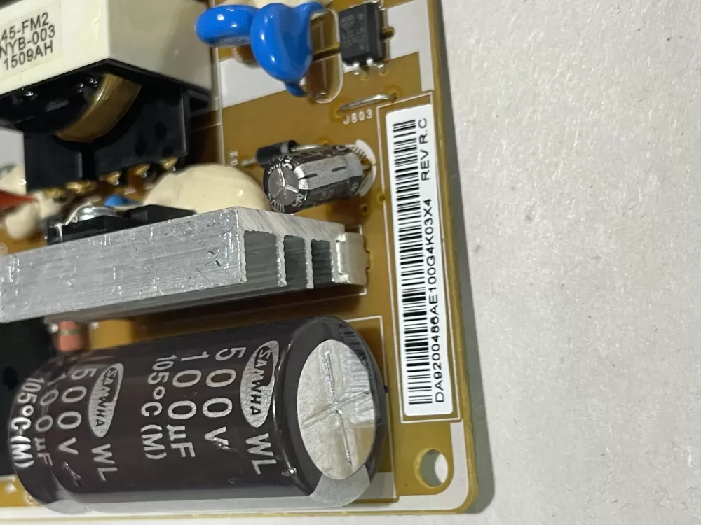 Samsung DA92 00486A Refrigerator Control Board AZ152336 | Wm916