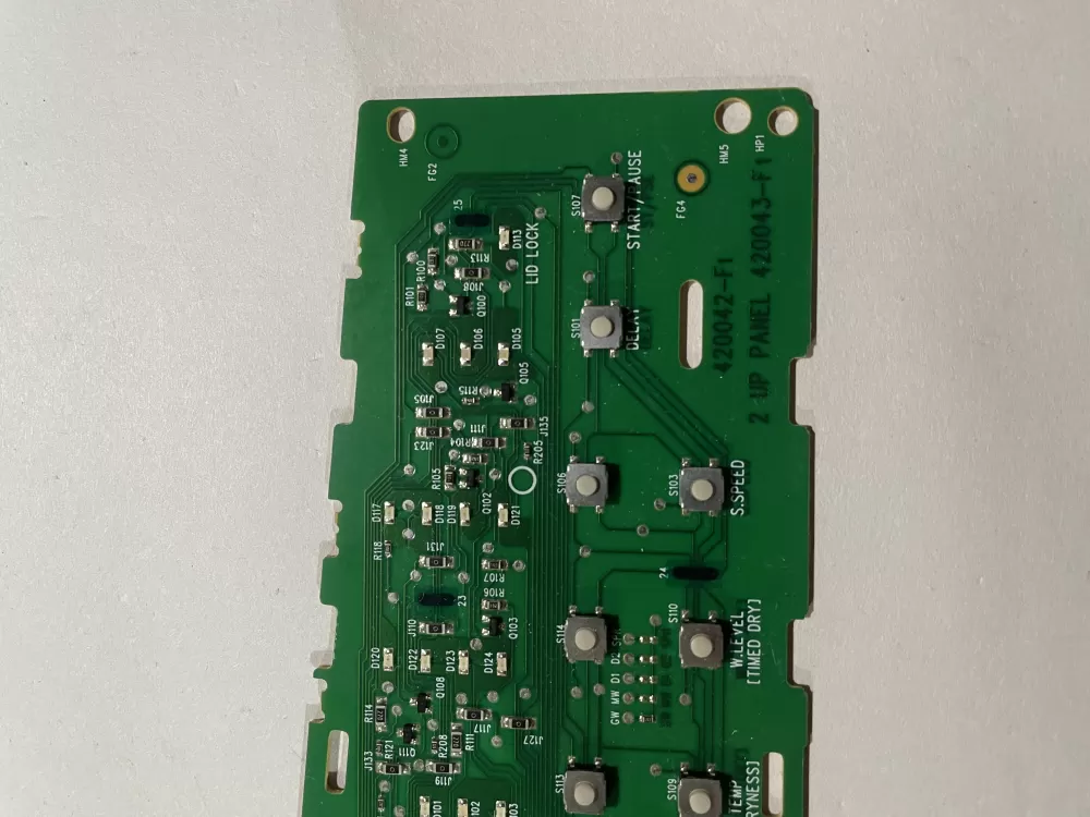 Fisher & Paykel 421098 Washer Keyboard Control Board AZ203526 | KM1065