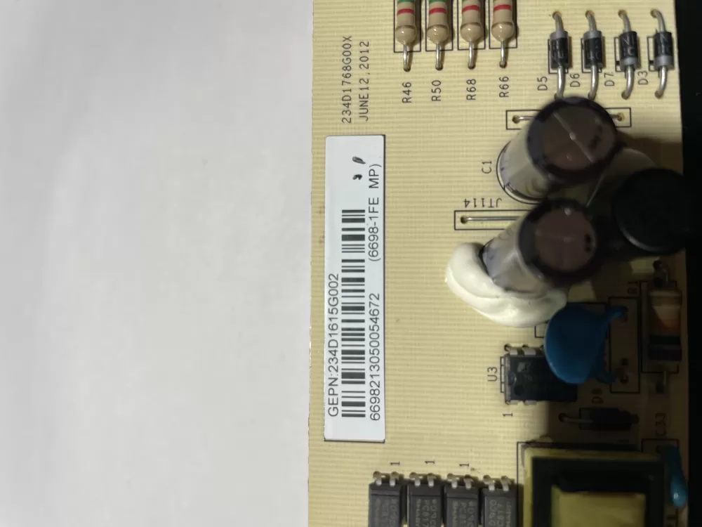GE WE04X20528 WE04X20388 234D1615G002 Dryer Control Board AZ133290 | Wmv664
