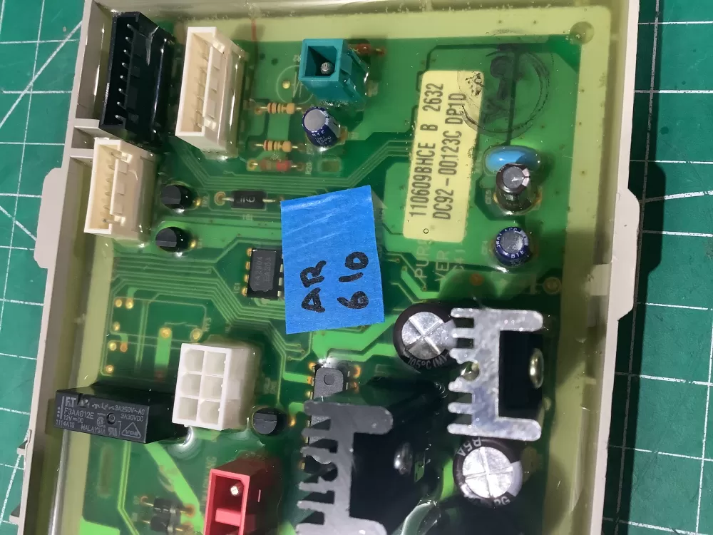 Samsung DC92-00123C AP4559425 Dryer Control Board AZ193089 | AR610