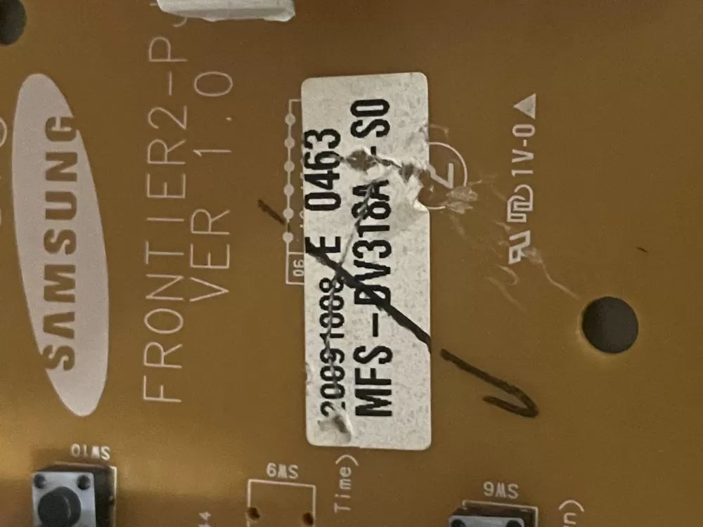  OEM Samsung Dryer Control MFS-DV318A-S0 AZ50981 | Wmv463