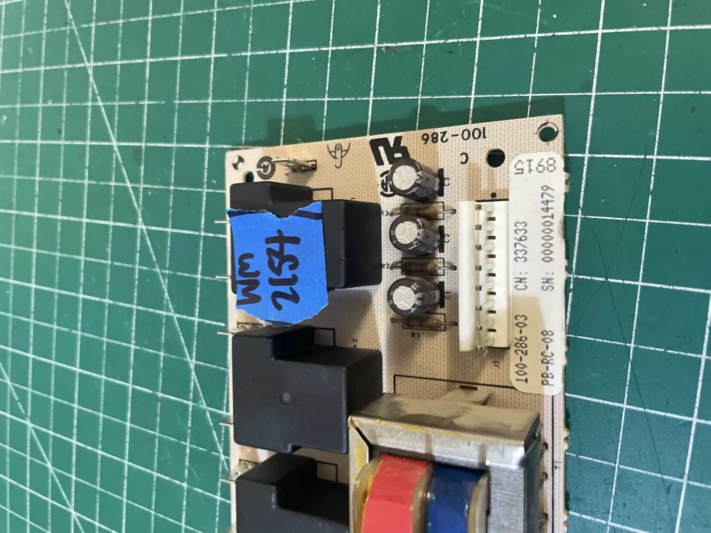 range oven relay control board 100-286-03 AZ200804 | Wm2154