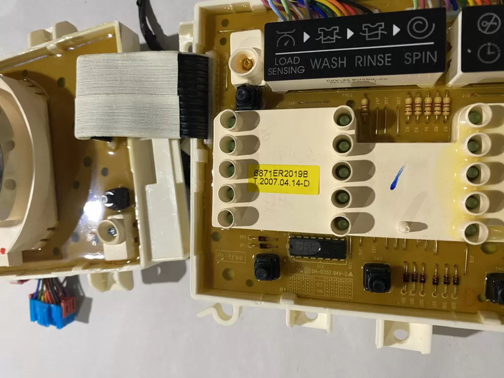 LG 6870EC9230A 6871ER2019B Washer Control Board AZ190871 | BKV875