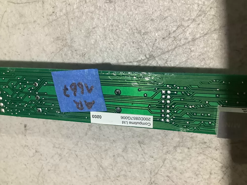 GE 200D2857G006 Refrigerator Control Board AZ111874 | AR1667