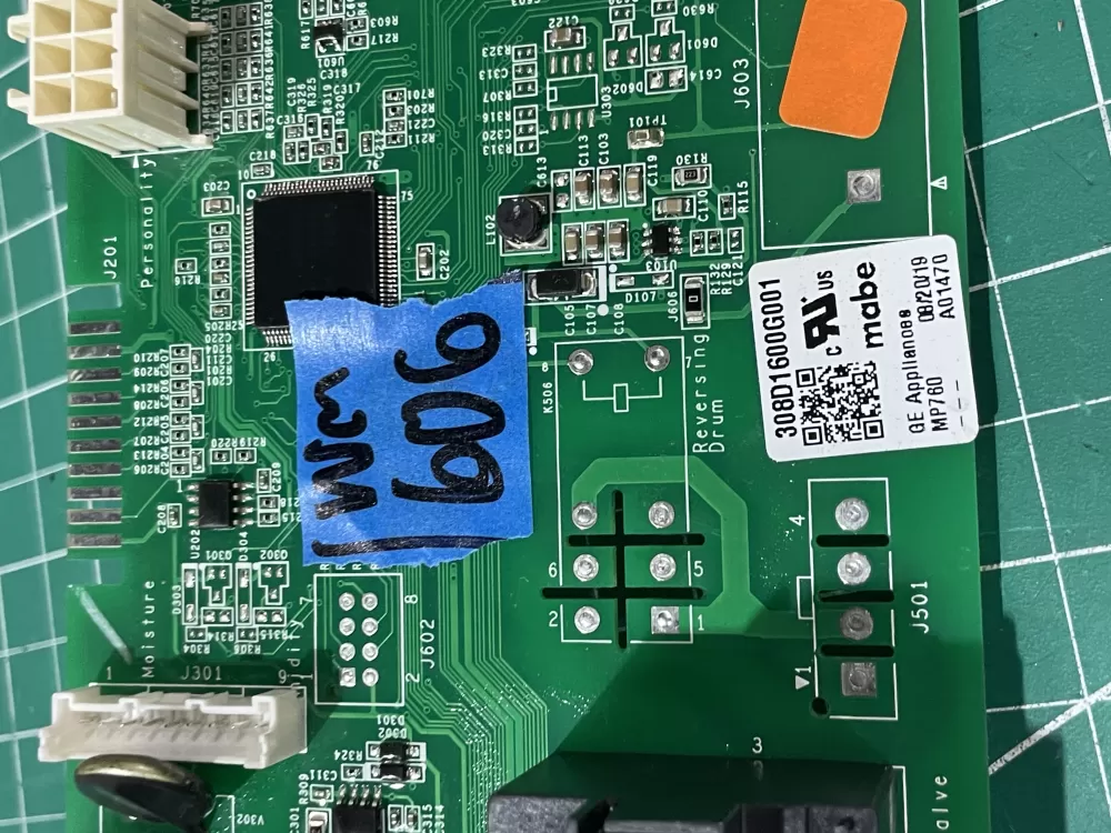 GE Dryer 234D2792G003 Main Board Assembly AZ193467 | Wm606