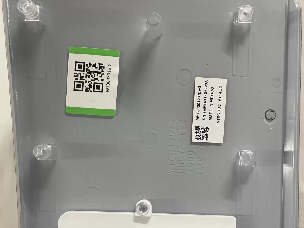 Kenmore W10643917 Washer Control Board Touchpad Panel AZ117155 | KMV681