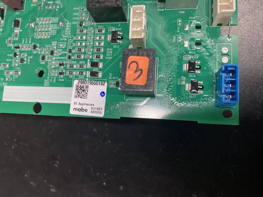 GE Hotpoint 290D1955G102 WH22X35239 Washer Control Board AZ10698 | BK609