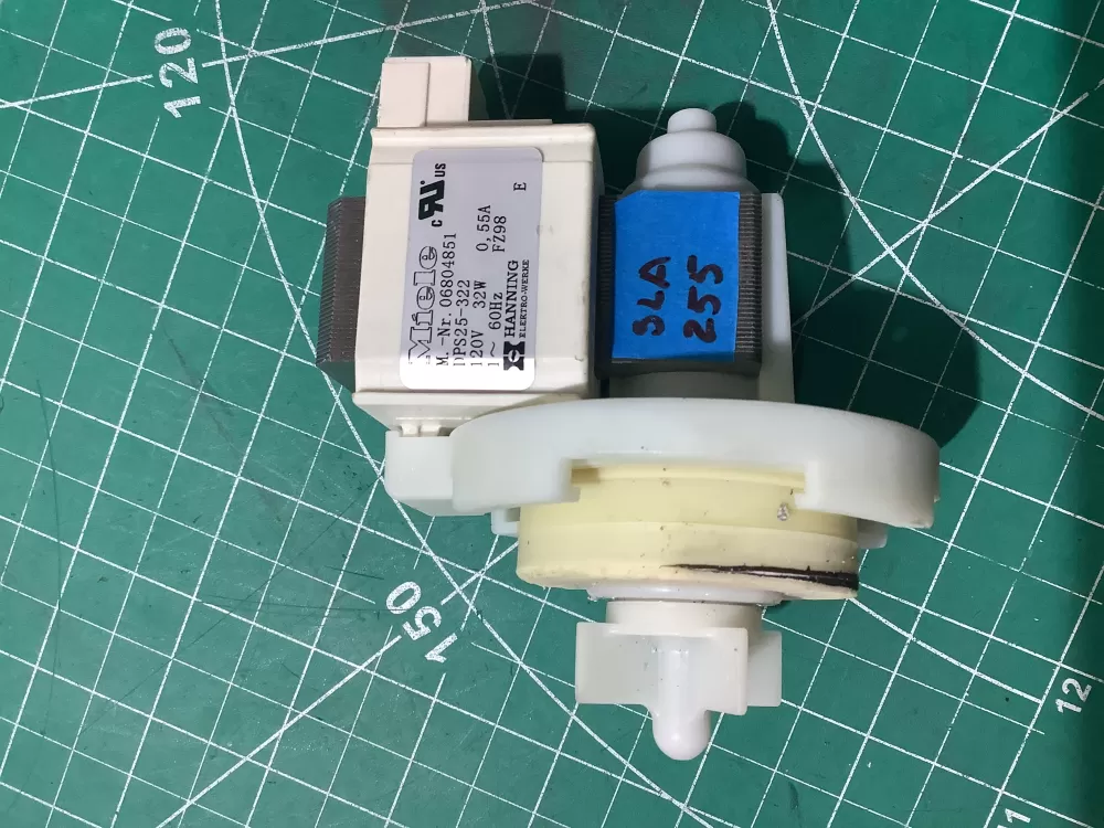 Miele 06804851 Dishwasher Drain Pump AZ195637 | SL255
