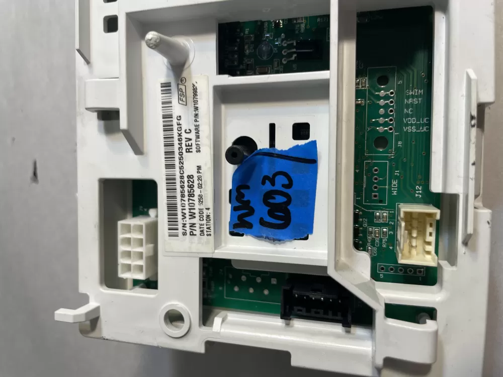 Amana AP6261027 W10711009 W10785628 Washer Control Board AZ194366 | Wm603