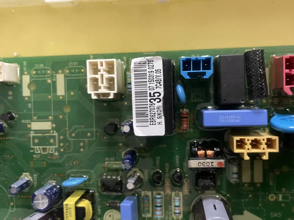 LG EBR62707635 Dryer Control Board AZ80413 | Wmv383