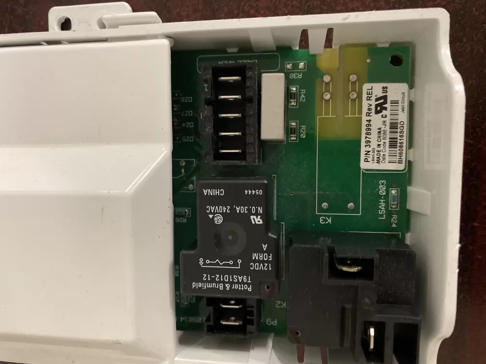 Whirlpool Maytag Kenmore W10111606 6105034 Dryer Control Board AZ33172 | BK1683