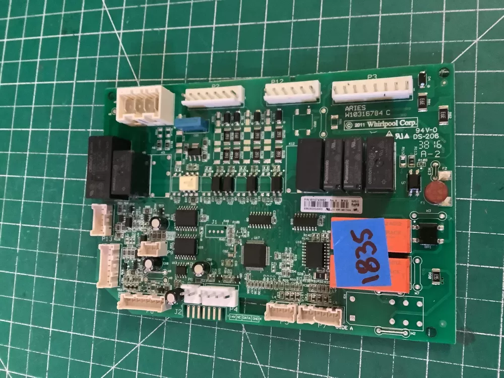 Whirlpool W10743957 Refrigerator Control Board AZ185465 | NR1835