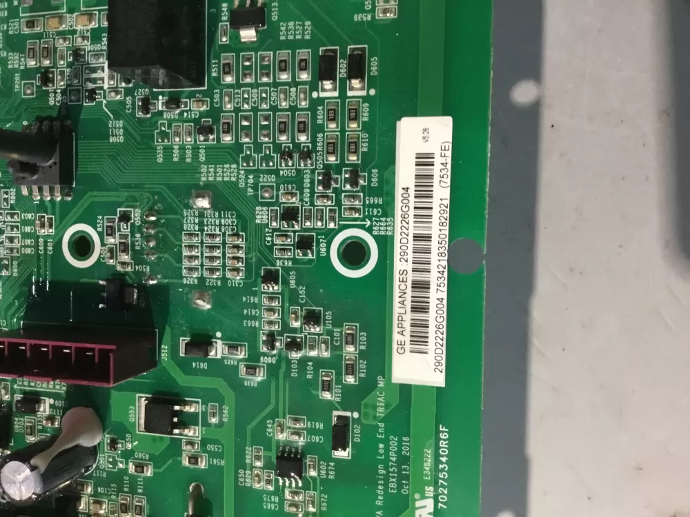 GE WH22X36498 290D2226G004 Washer Control Board AZ117182 | BG2167