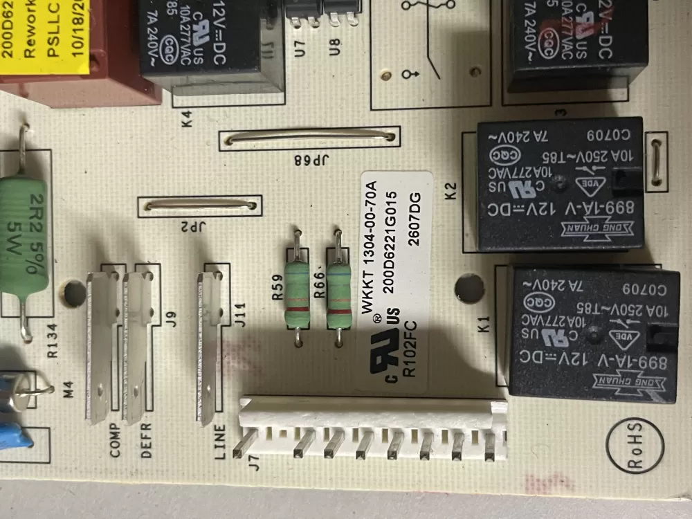 GE 200D2260G008 PD00074367 AP7188100 Refrigerator Control Board AZ47342 | Wm654